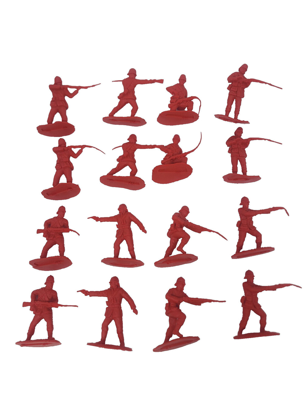 Conte Collectibles Zulu Warriors 1/32 Plastic Toy Soldiers Figures Mixed Lot 23